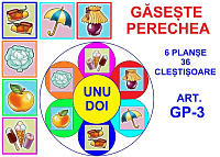 GP-3 Joc cu cleşte Găseşte perechea