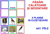 PS-2 Joc cu cleşte Păşări călătoare şi sedentare