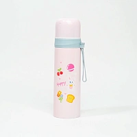 Termos cu cană roz Iepuraș 500 ml