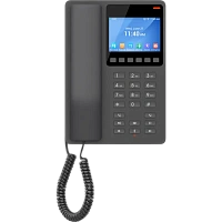 Telefon IP Grandstream GHP631W, Negru