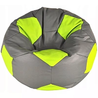 BeanBag Minge marimea S, culoarea sur cu verde din ecopiele