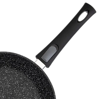 Tigaie adâncă RESTO 93014, 28cm, Negru