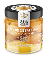 Miere de salcâm cu caise deshidratate 250g Regina Naturii