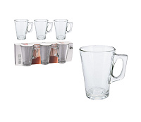 Set 3 căni din sticlă EH - 250ml (16142)