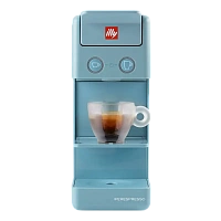 Cafetiera cu capsule illy Y3.3, 1250W, Albastru