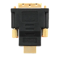 Adaptor Video Cablexpert A-HDMI-DVI-1, HDMI (M) - DVI-I (M), Negru