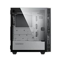 Carcasă PC Gamemax Aero, Midi-Tower, Fără PSU, Negru