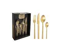 Set tăcâmuri Pinti Duke Sun 24buc Inox - 54015 (auriu)