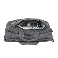 Geantă pentru Laptop Rivacase Lantau, 15.6", Poliester, Negru