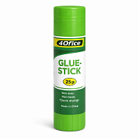 Lipici stick PVA 9 g 4OFFICE, lipici solid pentru hartie carton fotografii, adeziv uscat pentru scoala birou craft hobby
