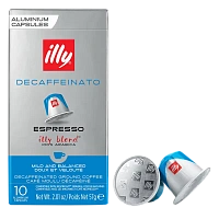 Cafea Illy Espresso  Classico Decaffeinato, 10  buc