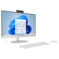 Computer All-in-One HP 27-cr1031ci, 27", Intel Core Ultra 7 155U, 16GB/512GB, FreeDOS, Shell White
