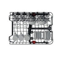 Mașină de spălat vase Whirlpool WSIO 3O34 PFE X, Oțel inoxidabil
