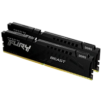 Memorie RAM Kingston FURY Beast, DDR5 SDRAM, 6400 MHz, 64GB, KF564C32BBEK2-64