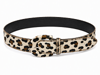 Curea damă cu print leopard
