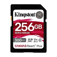Card de Memorie Kingston Canvas React Plus, 256GB (SDR2/256GB)