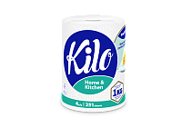 KILO Home & Kitchen Prosop Bucatarie 1KG 4 straturi, 251 foi(60,3m) 1 rola