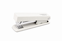 Capsator DL, 12 file, alb, compatibil capse N24/6, capsator pentru scoala si birou