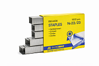 Capse pentru capsator Buromax N 23/23, set 1000 bucăți, metalice, pentru documente groase