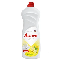 Solutie pentru spalat vase Active, Lemon, 1000 ml