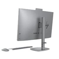 Computer All-in-One HP OmniStudio X 27, 27", Intel Core Ultra 7 155H, 32GB/1024GB, Windows 11 Home, Argintiu