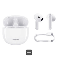 Baseus Bowie E13 True Wireless Earphones Moon White