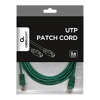Patch cord Cablexpert PP12-3M/G, CAT5e UTP, 3m, Verde