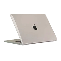 Husă pentru laptop Tech Protect Smartshell Macbook Air 15 (2023), 15", Policarbonat, plastic, Crystal Clear