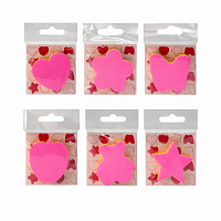 Set notite adezive colorate, 6 bucati, 400 file, forme speciale pentru birou si scoala