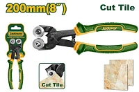 Clește pentru rupt sticlă și faianță 200mm Jadever