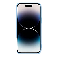 Husă Nillkin iPhone 14 Pro Max, CamShield Silky Silicone, Blue Haze