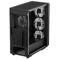 Carcasă PC Deepcool MATREXX 55 V4 , Midi-Tower, Fără PSU, Negru