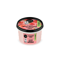 Organic Shop Mousse de corp cu căpșuni, 250 ml