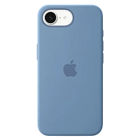 Husă Apple Silicone Case pentru iPhone 16e, Albastru de iarnă