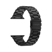 Curea pentru ceas Spigen Modern Fit, Oţel inoxidabil, Negru