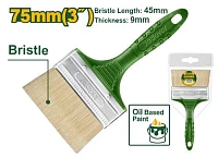 Pensulă pentru vopsit 75 mm (3") cu mâner din plastic Jadever