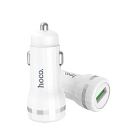 HOCO Z27A Staunch 1USB/3A/QC3.0/18W White