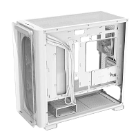 Carcasă PC ASUS A23 PLUS TG ARGB, Mini-Tower, Alb