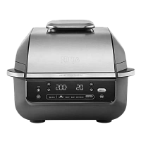 Grătar electric Ninja EG351EU, 1760W, Negru | Argintiu