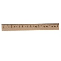 Rigla lemn 20cm  CM20 / 8020