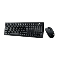Set Tastatură + Mouse Genius KM-8101, Fără fir, Negru
