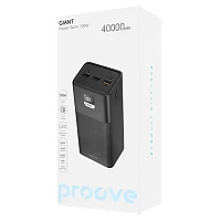 Acumulator extern Proove Giant, 40000mAh, Negru