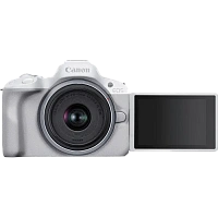 Aparat Foto Mirrorless Canon EOS R50 & RF-S 18-45mm f/4.5-6.3 IS STM KIT