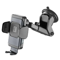 Suport Auto Cellularline Hug Dual Pro 15W, Negru