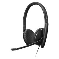 Căști Lenovo VoIP Teams Wired, Negru