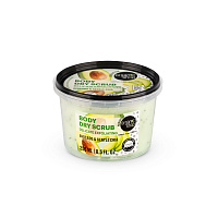 Organic Shop Scrub uscat de corp cu avocado și chia delicat, Exfoliant 250 ml
