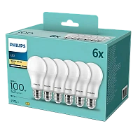 Bec cu LED Philips FR ND 6PF/6 DISC, E27, Alb Cald