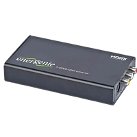 Convertor Video/Audio Energenie S-VIDEO to HDMI Converter, Negru