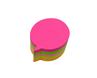Notite adezive rotunde colorate pentru mesaje rapide, diametru 7 cm. 375 file