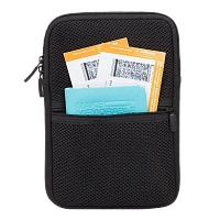 Organizator pentru calatorie RivaCase Antishock, 8", Poliester, Negru